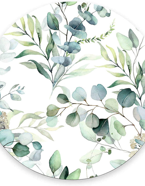 Load image into Gallery viewer, Mouse Pad, Cute Mousepad with Design, round Grass Leaves Mat, Small Non-Slip Rubber Gaming Pads, Office Home Personalized Pad

